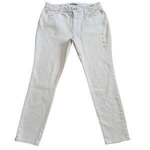 NWT Sonoma Skinny The Everyday Jean Women’s Size 16R White